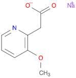 2-Pyridineacetic acid, 3-methoxy-, sodium salt (1:1)