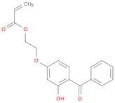 2-Propenoic acid, 2-(4-benzoyl-3-hydroxyphenoxy)ethyl ester