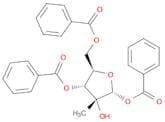 α-D-Ribofuranose, 2-C-methyl-, 1,3,5-tribenzoate