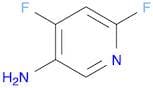 3-Pyridinamine, 4,6-difluoro-