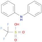 Methanesulfonic acid, 1,1,1-trifluoro-, compd. with N-phenylbenzenamine (1:1)