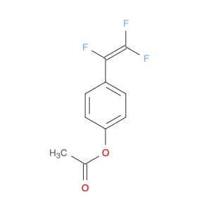 Phenol, 4-(1,2,2-trifluoroethenyl)-, 1-acetate