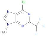 6-Chloro-9-methyl-2-(trifluoromethyl)-9H-purine