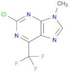 2-Chloro-9-methyl-6-(trifluoromethyl)-9H-purine