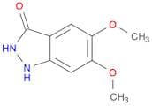 3H-Indazol-3-one, 1,2-dihydro-5,6-dimethoxy-