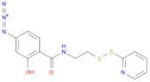 Benzamide, 4-azido-2-hydroxy-N-[2-(2-pyridinyldithio)ethyl]-