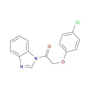 Ethanone, 1-(1H-benzimidazol-1-yl)-2-(4-chlorophenoxy)-