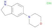 4-(Indolin-5-yl)morpholine hydrochloride