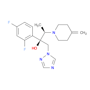 1-Piperidineethanol, α-(2,4-difluorophenyl)-β-methyl-4-methylene-α-(1H-1,2,4-triazol-1-ylmethyl)-,…