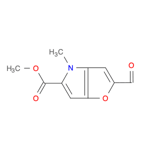 4H-Furo[3,2-b]pyrrole-5-carboxylic acid, 2-formyl-4-methyl-, methyl ester