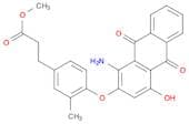 Benzenepropanoic acid, 4-[(1-amino-9,10-dihydro-4-hydroxy-9,10-dioxo-2-anthracenyl)oxy]-3-methyl-,…