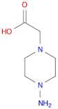 2-(4-Aminopiperazin-1-yl)acetic acid