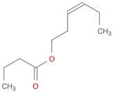 Butanoic acid, (3Z)-3-hexen-1-yl ester