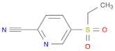 2-Pyridinecarbonitrile, 5-(ethylsulfonyl)-