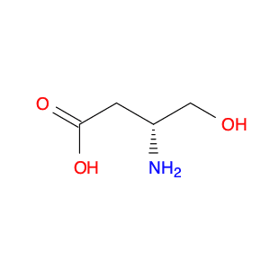 Butanoic acid, 3-amino-4-hydroxy-, (3R)-
