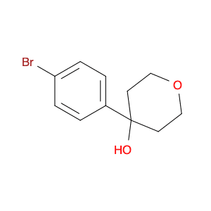2H-Pyran-4-ol, 4-(4-bromophenyl)tetrahydro-