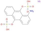 9,10-Anthracenediol, 1-amino-, 9,10-bis(hydrogen sulfate), sodium salt (1:2)