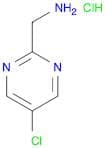 2-Pyrimidinemethanamine, 5-chloro-, hydrochloride (1:1)