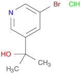 2-(5-bromo-3-pyridinyl)-2-propanol hydrochloride