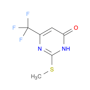 4(3H)-Pyrimidinone, 2-(methylthio)-6-(trifluoromethyl)-