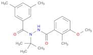 Benzoic acid, 3-methoxy-2-methyl-, 2-(3,5-dimethylbenzoyl)-2-(1,1-dimethylethyl)hydrazide