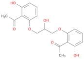 Ethanone, 1,1'-[(2-hydroxy-1,3-propanediyl)bis[oxy(6-hydroxy-2,1-phenylene)]]bis-
