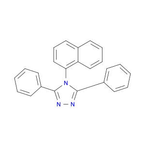 4H-1,2,4-Triazole, 4-(1-naphthalenyl)-3,5-diphenyl-