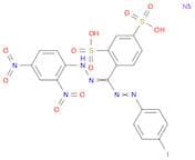 4-[1-(4-Iodophenyl)-5-(2,4-dinitrophenyl)-formaz-3-yl]-1,3-benzene Disulfonate, Disodium Salt