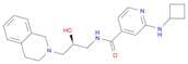4-Pyridinecarboxamide, 2-(cyclobutylamino)-N-[(2S)-3-(3,4-dihydro-2(1H)-isoquinolinyl)-2-hydroxypr…