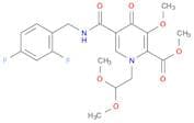 Methyl 5-((2,4-difluorobenzyl)carbamoyl)-1-(2,2-dimethoxyethyl)-3-methoxy-4-oxo-1,4-dihydropyridin…