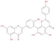 4H-1-Benzopyran-4-one, 8-[5-(5,7-dihydroxy-4-oxo-4H-1-benzopyran-2-yl)-2-hydroxyphenyl]-5,7-dihydr…