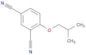 1,3-Benzenedicarbonitrile, 4-(2-methylpropoxy)-