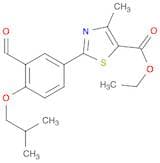 5-Thiazolecarboxylic acid, 2-[3-formyl-4-(2-methylpropoxy)phenyl]-4-methyl-, ethyl ester