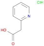 2-Pyridineacetic acid, hydrochloride (1:1)
