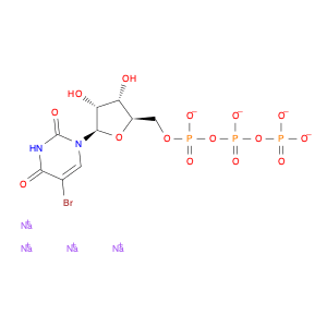 Uridine 5'-(tetrahydrogen triphosphate), 5-bromo-, sodium salt (9CI)