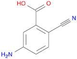 Benzoic acid, 5-amino-2-cyano-