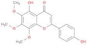 4H-1-Benzopyran-4-one, 5-hydroxy-2-(4-hydroxyphenyl)-6,7,8-trimethoxy-