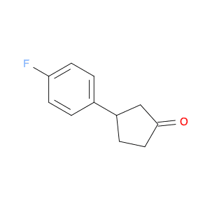 Cyclopentanone, 3-(4-fluorophenyl)-