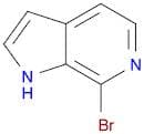 1H-Pyrrolo[2,3-c]pyridine, 7-bromo-