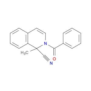 1-Isoquinolinecarbonitrile, 2-benzoyl-1,2-dihydro-1-methyl-