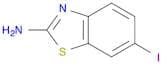 2-Benzothiazolamine, 6-iodo-