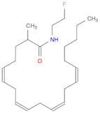 5,8,11,14-Eicosatetraenamide, N-(2-fluoroethyl)-2-methyl-, (5Z,8Z,11Z,14Z)-