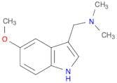 [(5-methoxy-1H-indol-3-yl)methyl]dimethylamine