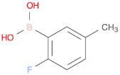 Boronic acid, B-​(2-​fluoro-​5-​methylphenyl)​-
