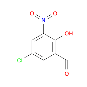 Benzaldehyde, 5-chloro-2-hydroxy-3-nitro-