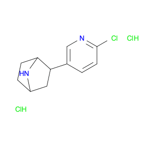 7-Azabicyclo[2.2.1]heptane, 2-(6-chloro-3-pyridinyl)-, hydrochloride (1:2), (1R,2R,4S)-
