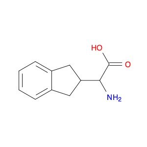 1H-Indene-2-acetic acid, α-amino-2,3-dihydro-