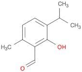 Benzaldehyde, 2-hydroxy-6-methyl-3-(1-methylethyl)-