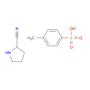 2-Pyrrolidinecarbonitrile, compd. with 4-methylbenzenesulfonate (1:1)