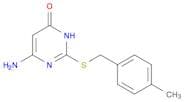 6-Amino-2-((4-methylbenzyl)thio)pyrimidin-4(3H)-one